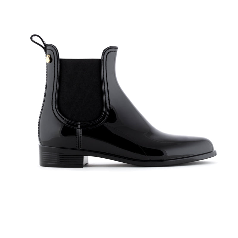 Lemon Jelly Comfy Black - Bottines de Pluie