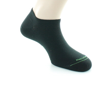 Chaussettes coton bio noir