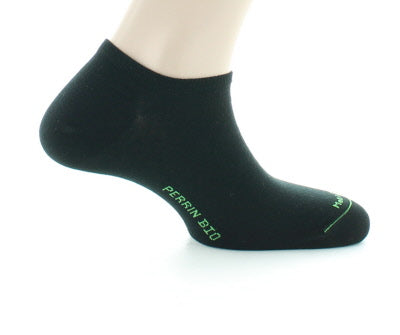 Chaussettes coton bio noir