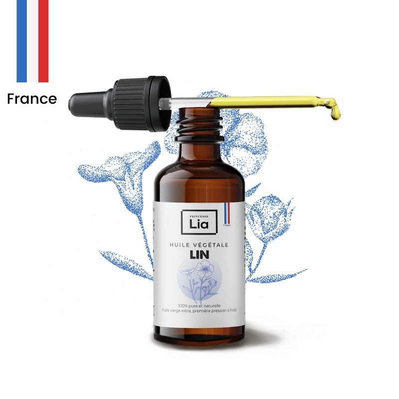 L' Huile végétale de Lin 100ml