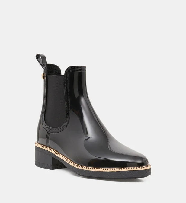 Lemon Jelly AVA Black bottines de pluie