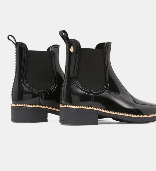 Lemon Jelly AVA Black bottines de pluie