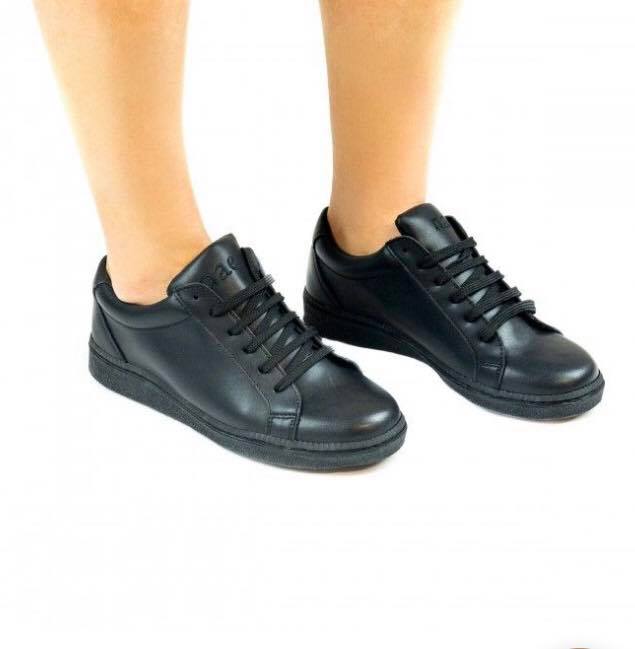 Basic NAE vegan shoes Micro Black