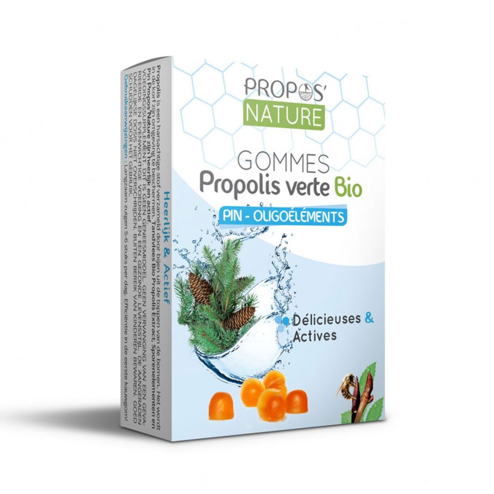 Gommes propolis Propos' Nature