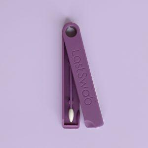 Coton-tige maquillage réutilisable mauve