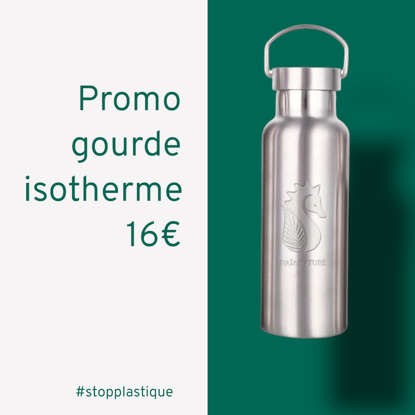 Thermo Inox : gourde isotherme